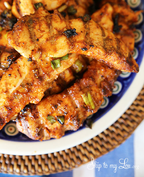 spicy grilled chicken tenders