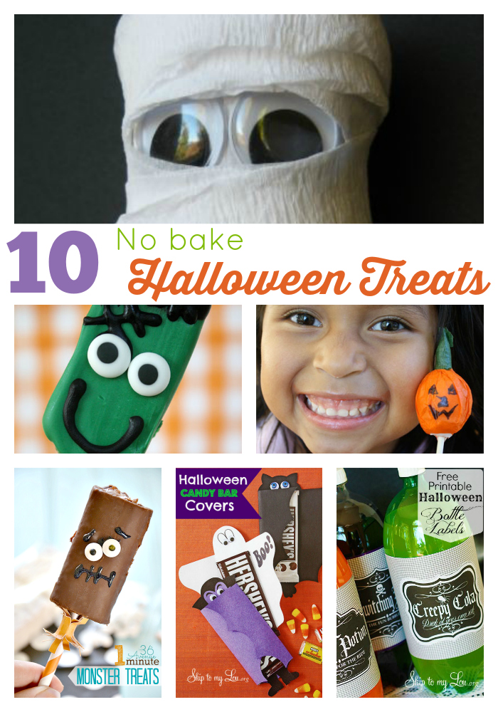 10 no bake halloween treats