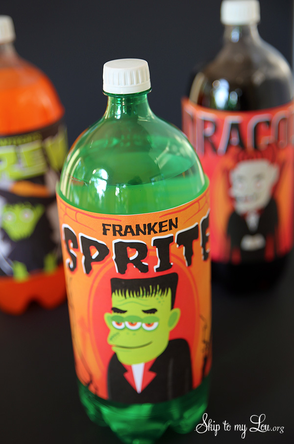 Free Printable Halloween Bottle Labels Skip To My Lou
