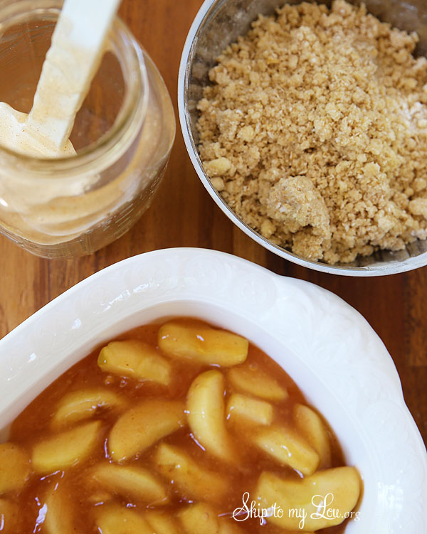apple crisp tutorial