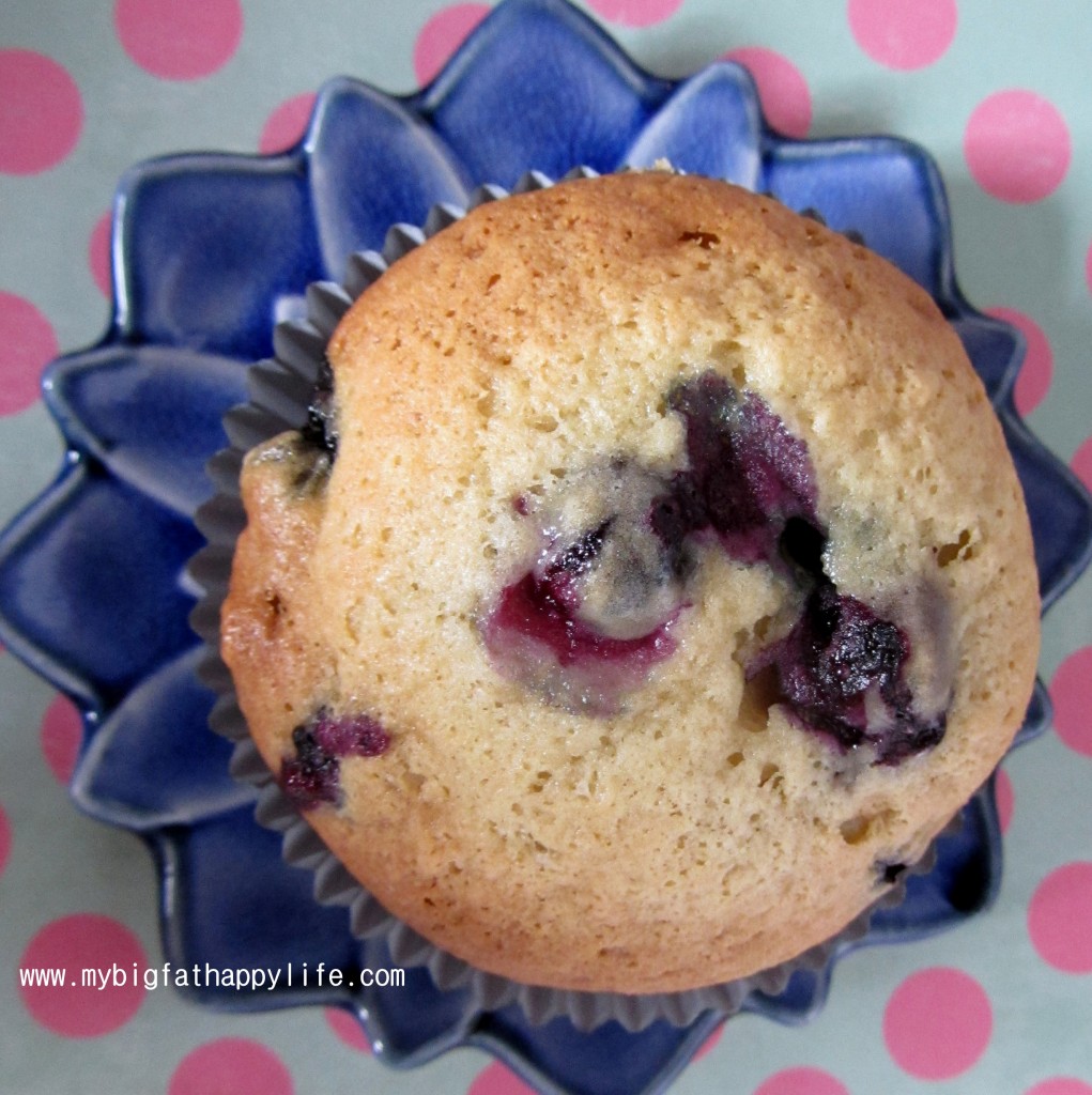 blueberry banana bread muffins
