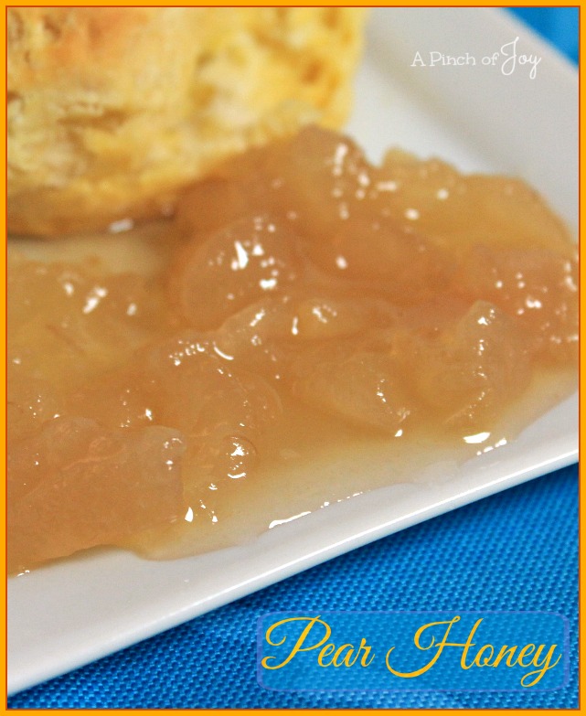 Pear Honey
