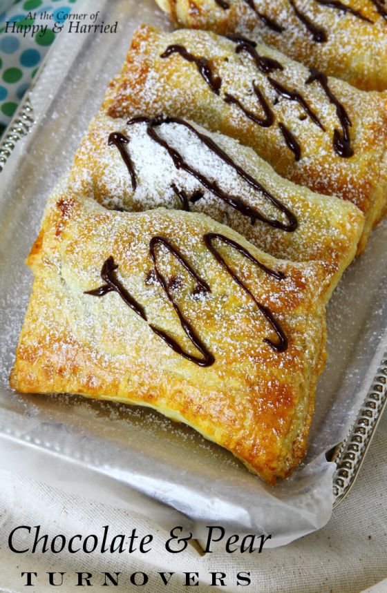 chocolate and pear turnover recipe