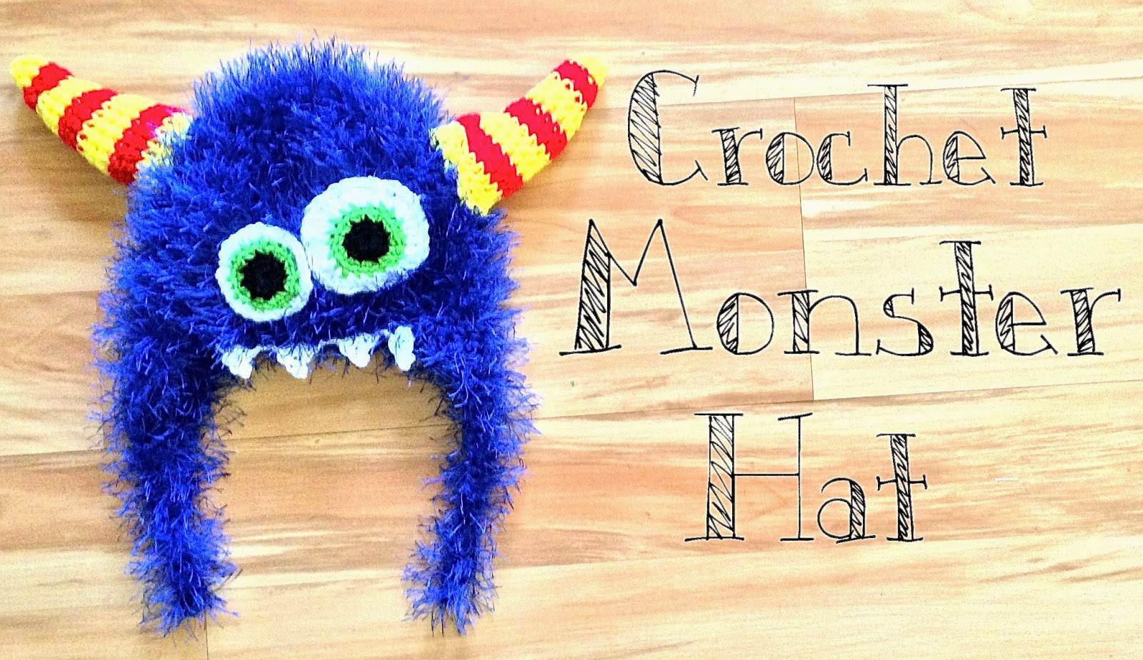 monster hat_with words