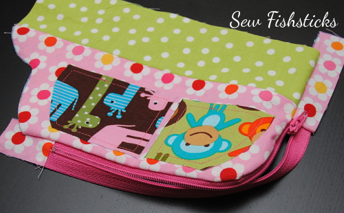 Jungle Jalopy Zippered Pouch