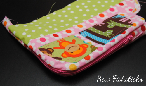 Jungle Jalopy Zippered Pouch