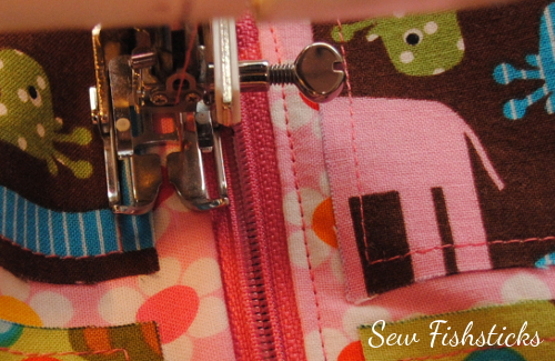 Jungle Jalopy Zippered Pouch
