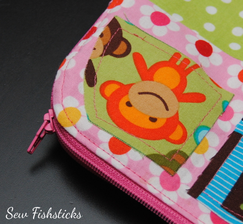 Jungle Jalopy Zippered Pouch