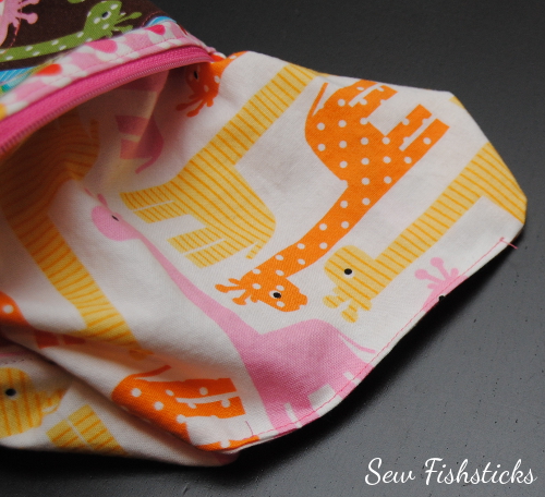 Jungle Jalopy Zippered Pouch