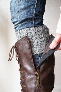 crochet boot cuffs
