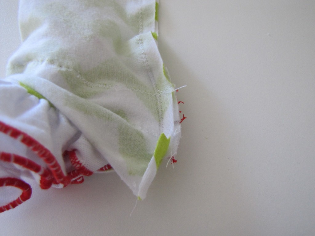DIY boutique style ruffled leg warmers