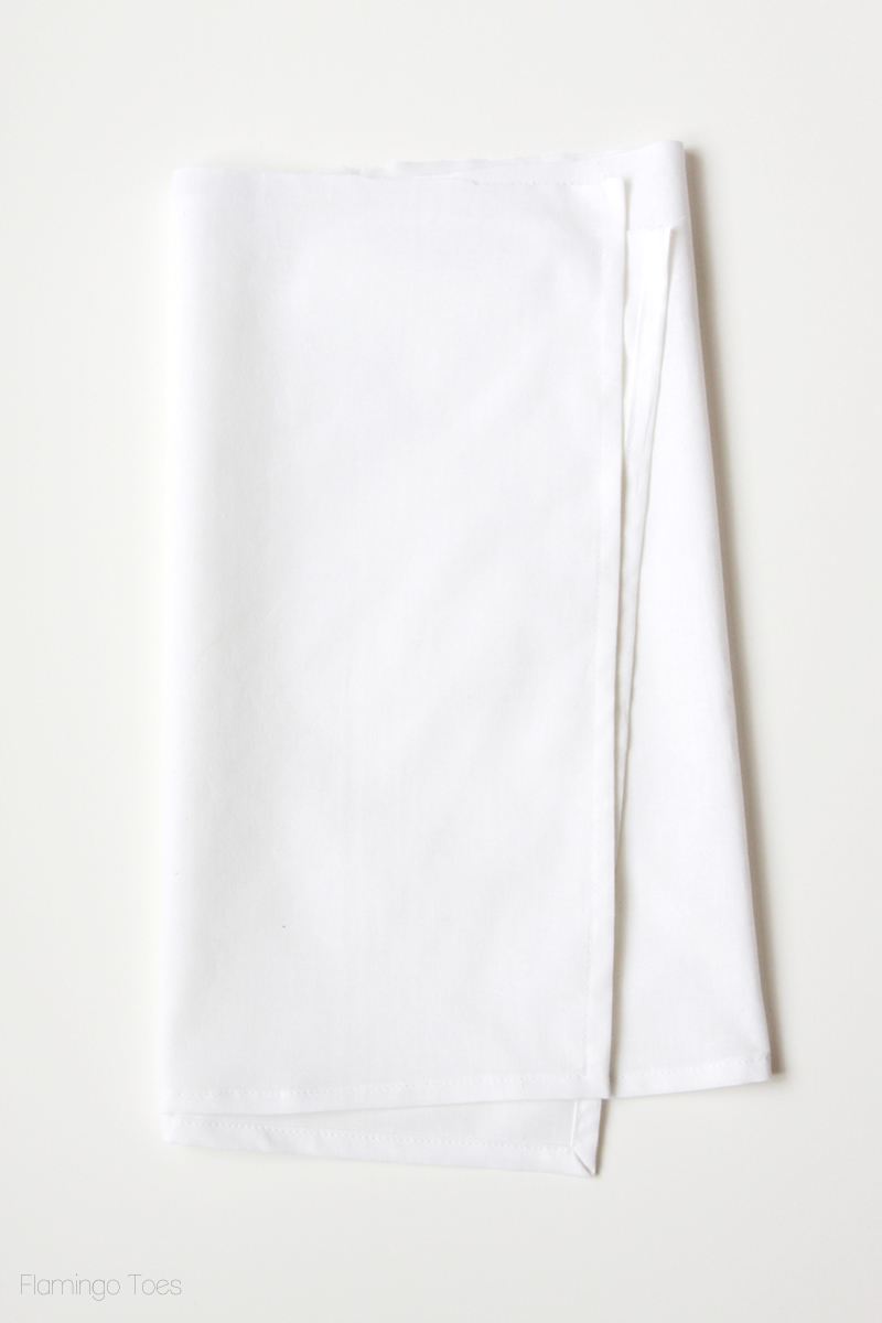 Lining for handkerchief apron