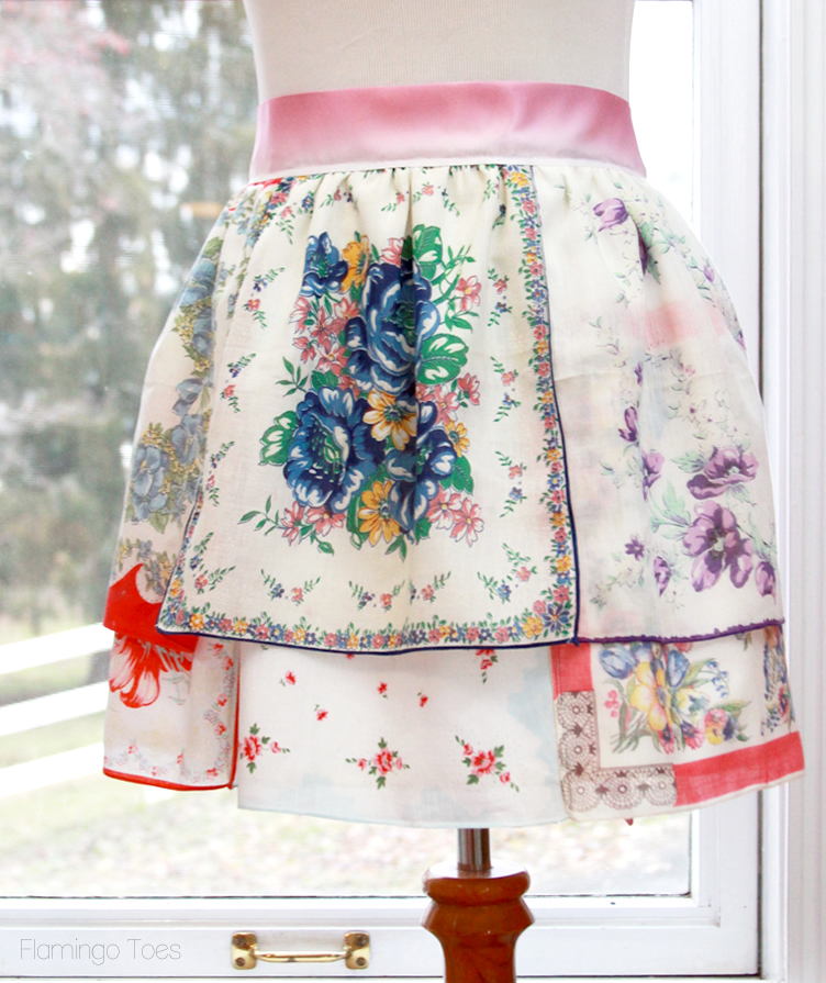 Ribbon and Handkerchief Apron