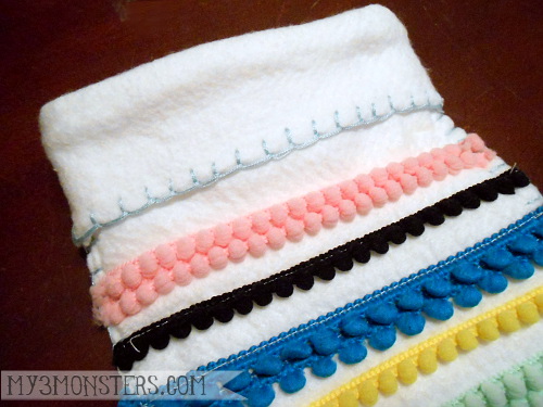 top of stocking 