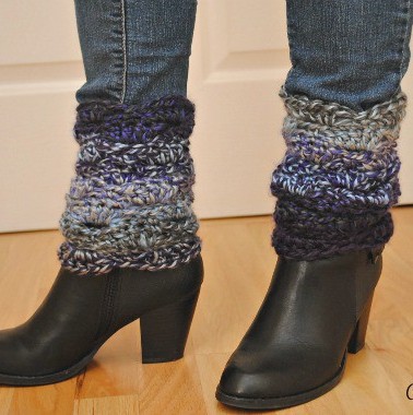crochet boot cuffs