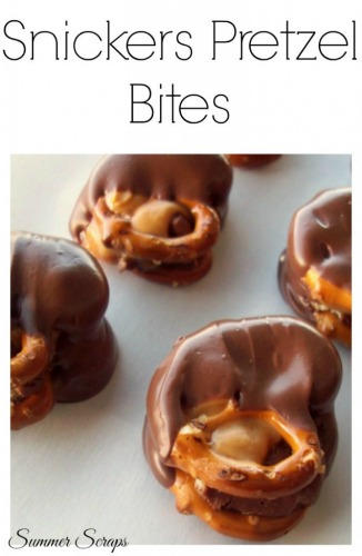 Snickers-Pretzel-Bites