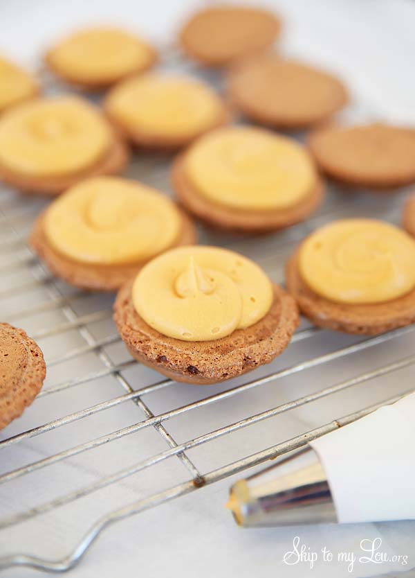 French Macaron De Leche