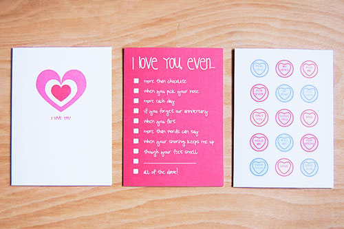 Valentine's Day Cards - Little House On The Corner