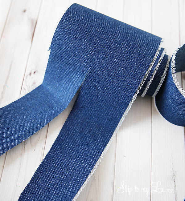 denim cross body bag strap