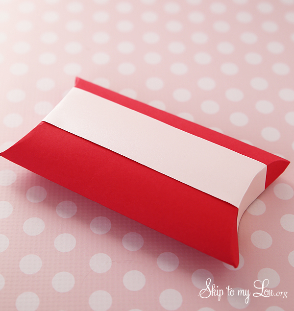 pillow box step 4