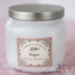 diy lavendar and coconut oil whipped body butter gift idea