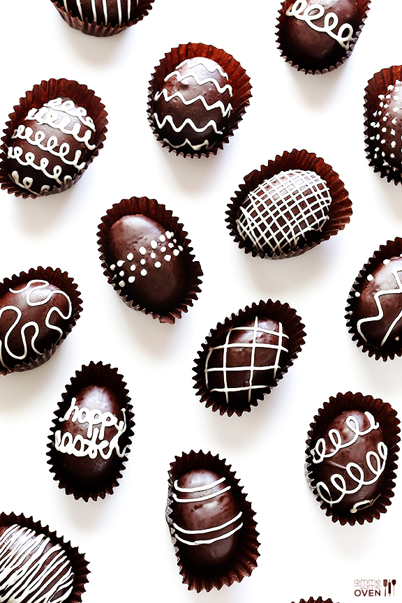 easter egg truffles