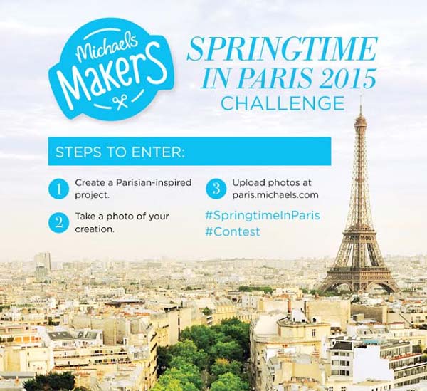 Michaels Paris Giveaway