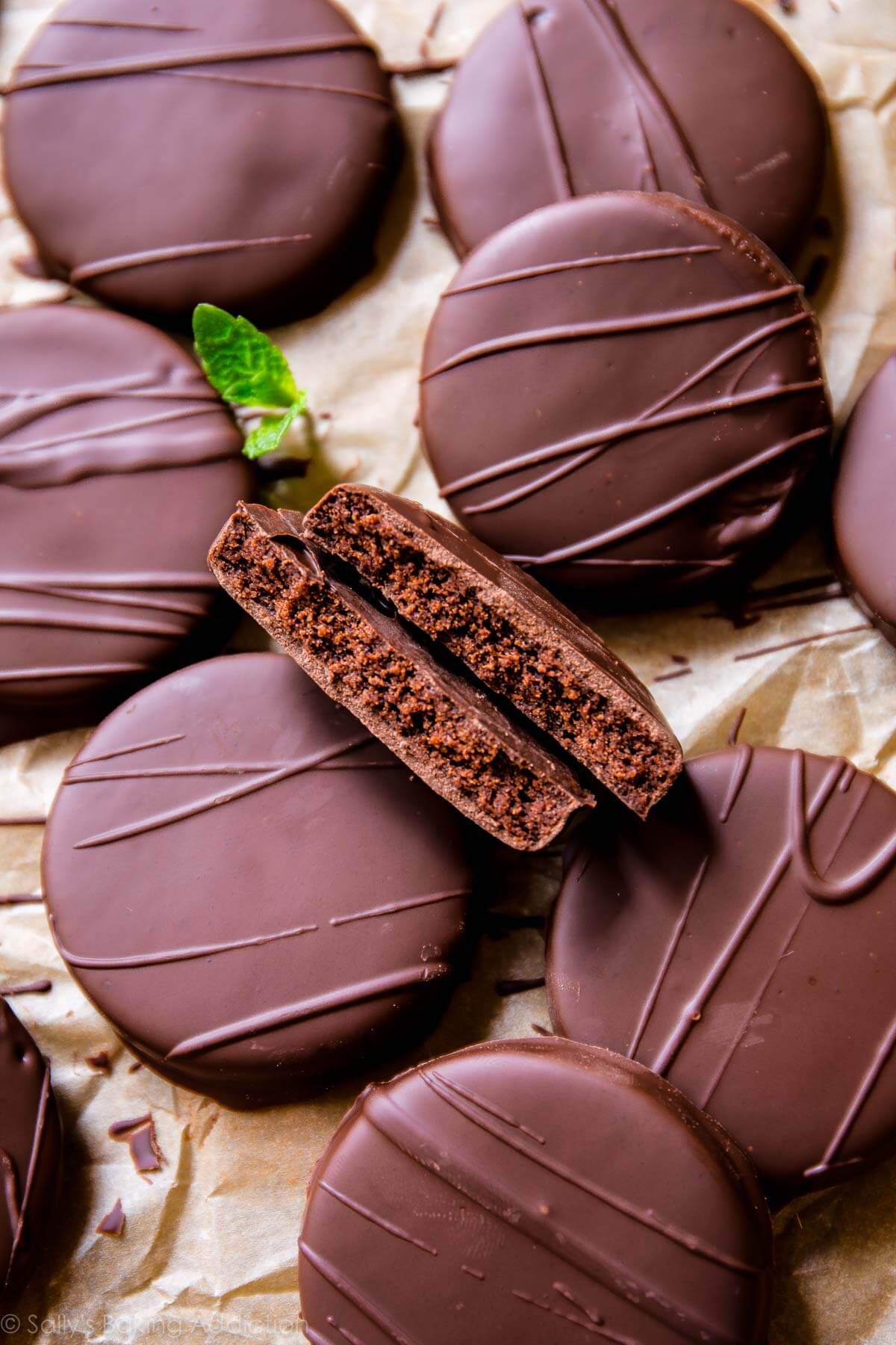 copycat thin mint girl scout cookies