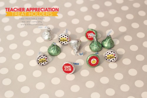 Teacher Appreciation Treat Holders from kiki and company. Love these.