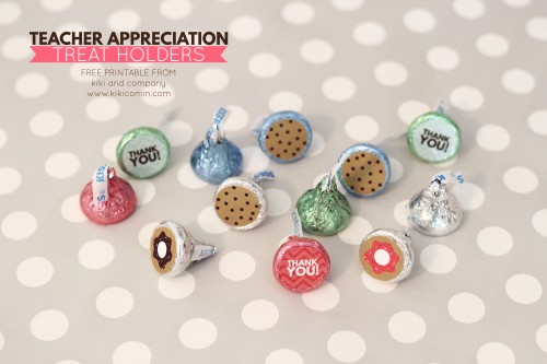 Teacher Appreciation Treat Holders from kiki and company. So perfect.