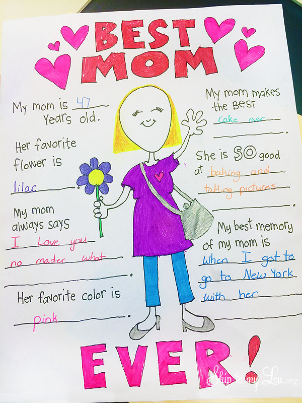 Mothers Day Coloring Pages to Celebrate the BEST Mom   Skip To My Lou