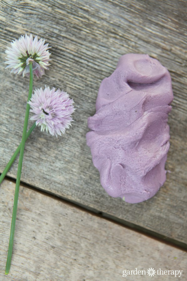 lavender play dough