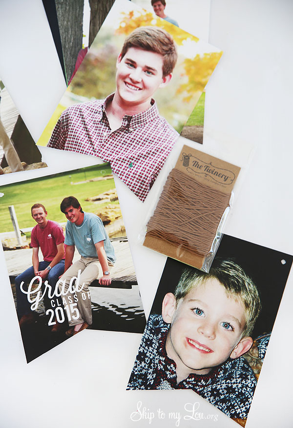 graduation photo bunting