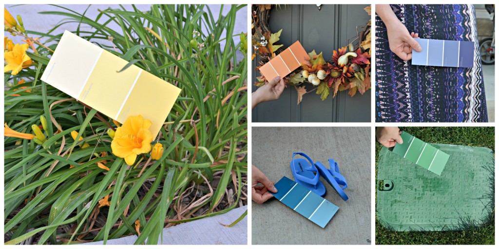 Paint Swatch Scavenger Hunt | Tastefully Frugal for Skip To My Lou