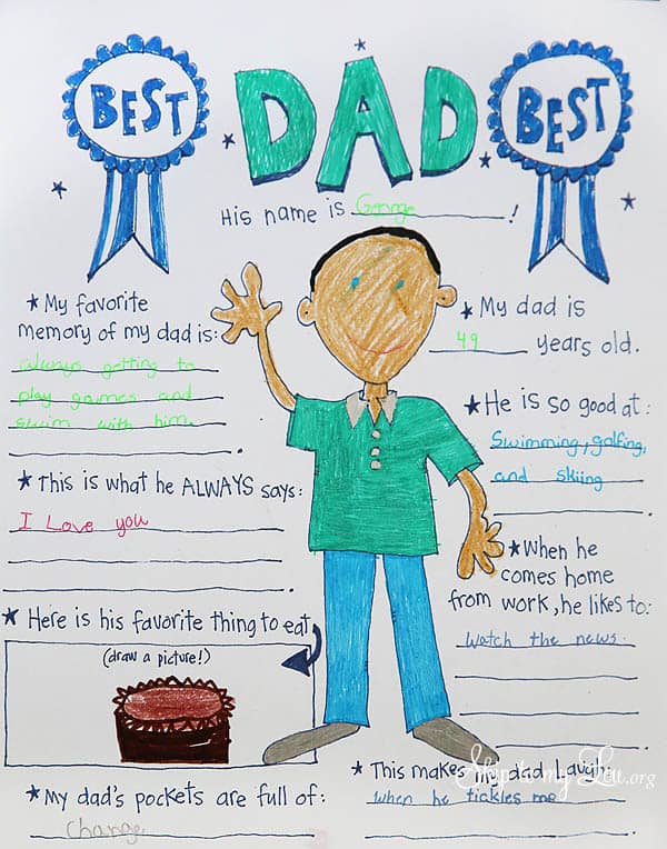 The Best Father S Day Coloring Pages Skip To My Lou