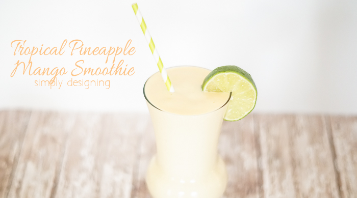 Tropical Pineapple Mango Smoothie featured image