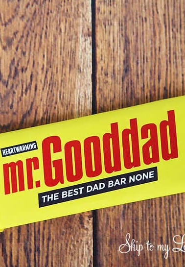 candy wrapper for dad