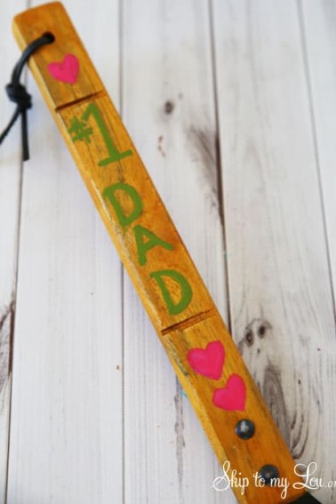number one dad personalized spatula