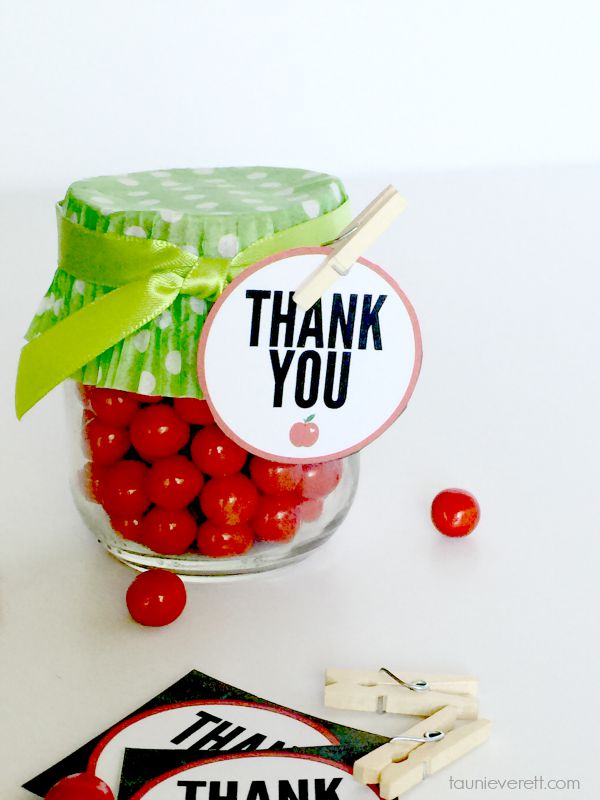 Back to school party favors. 