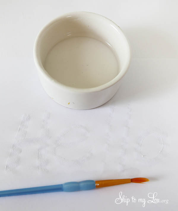 DIY secret messages