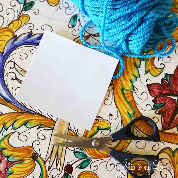 DIY tassel supplies