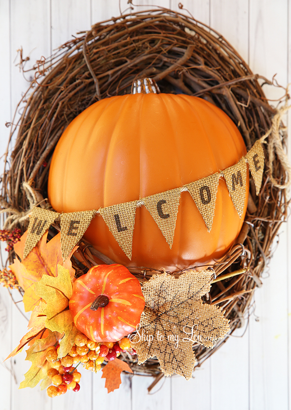 fall wreath idea