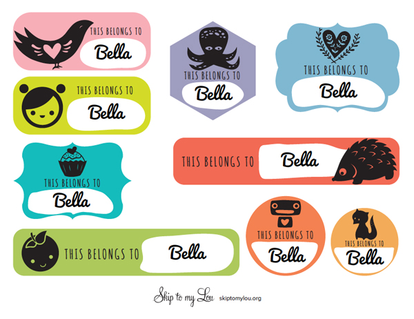 free customizable stickers