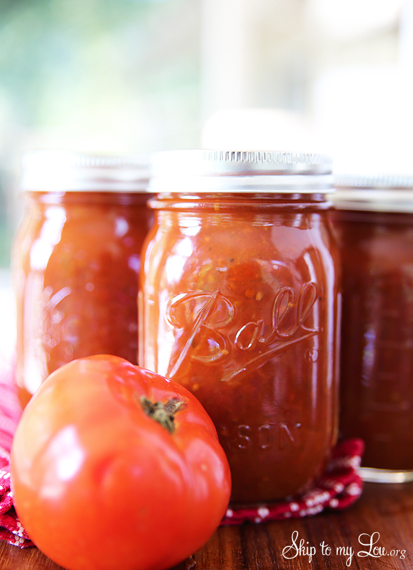 homemade tomato sauce