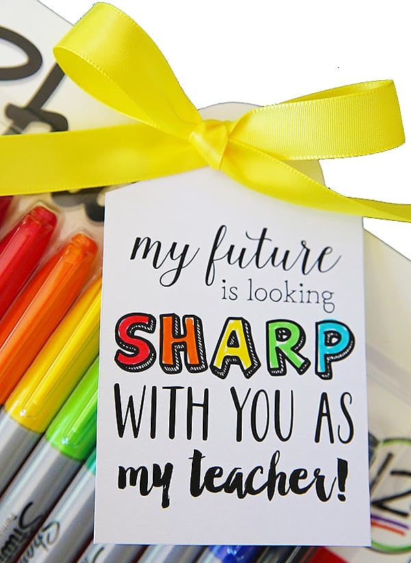 back to school gift tags