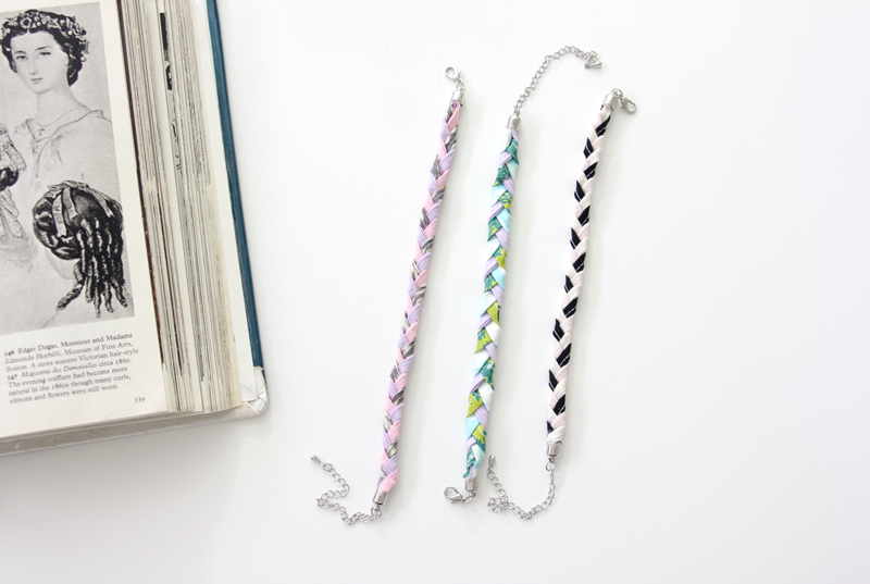 Fabric Friendship Bracelet Tutorial | See Kate Sew at Skip to My Lou