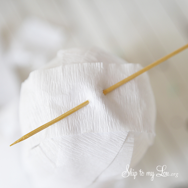glowing ghost craft how to hang