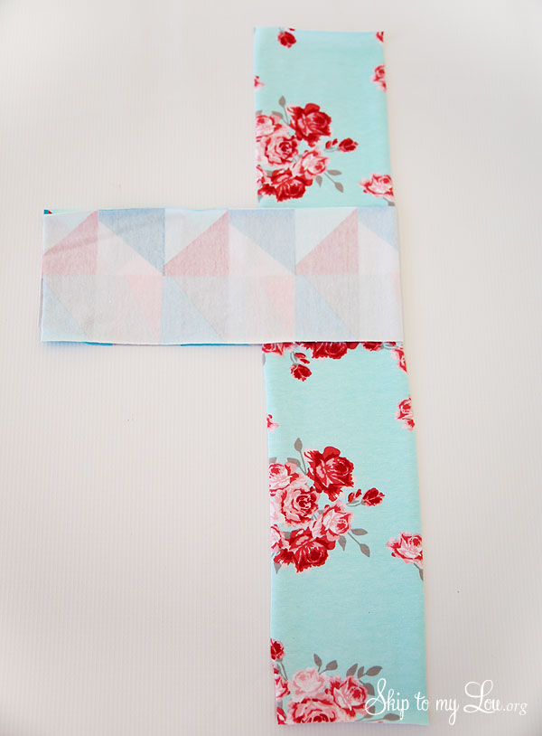 looped headband folding fabric
