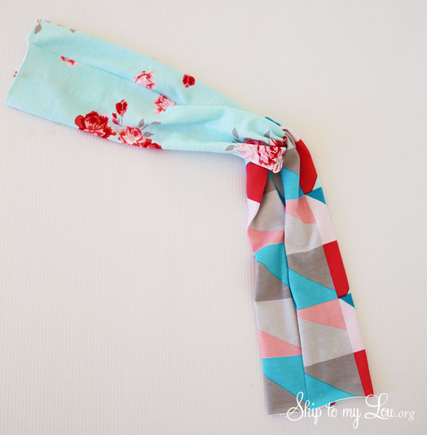 looped headband turn inside out