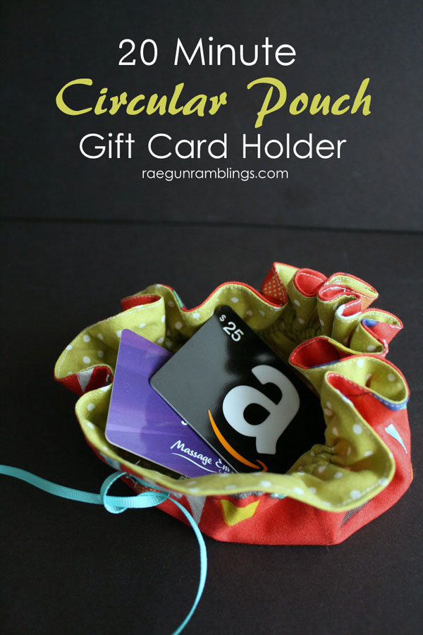 Easy sewing circle bag tutorial